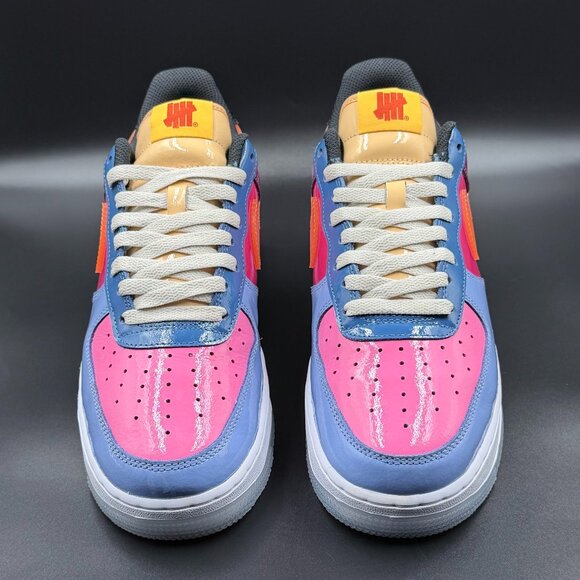 Nike Undefeated x Nike Air Force 1 Low 'Total Orange' - Picture 2 of 9